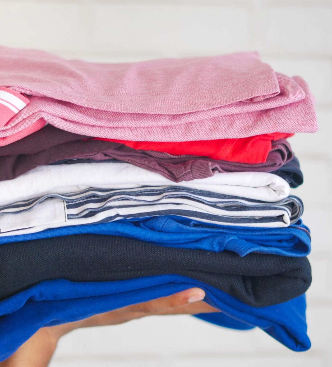 stack of clothes