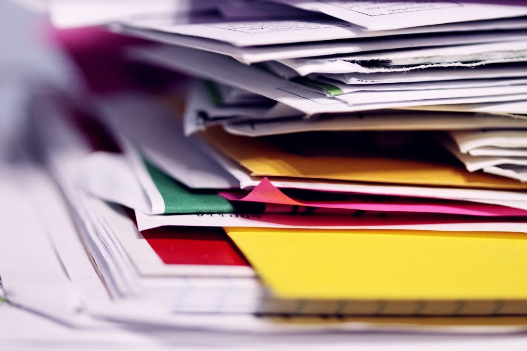 Stack of papers