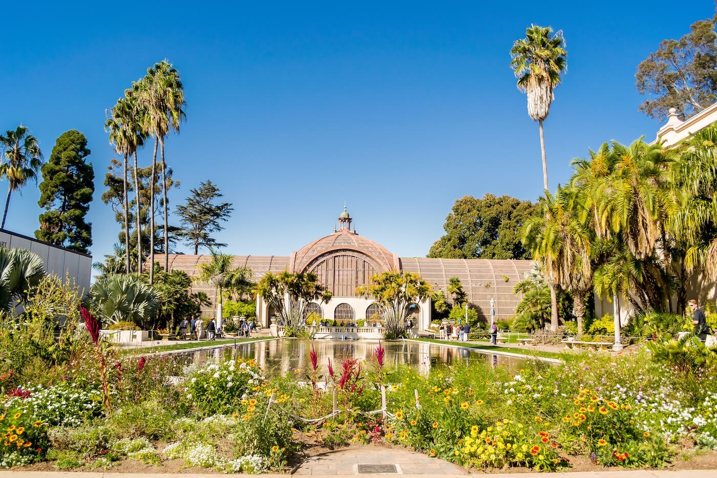 Botanical garden in Balboa Park San Diego