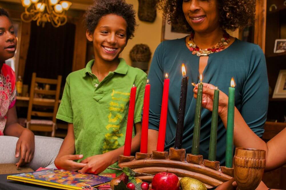 A Kwanzaa celebration