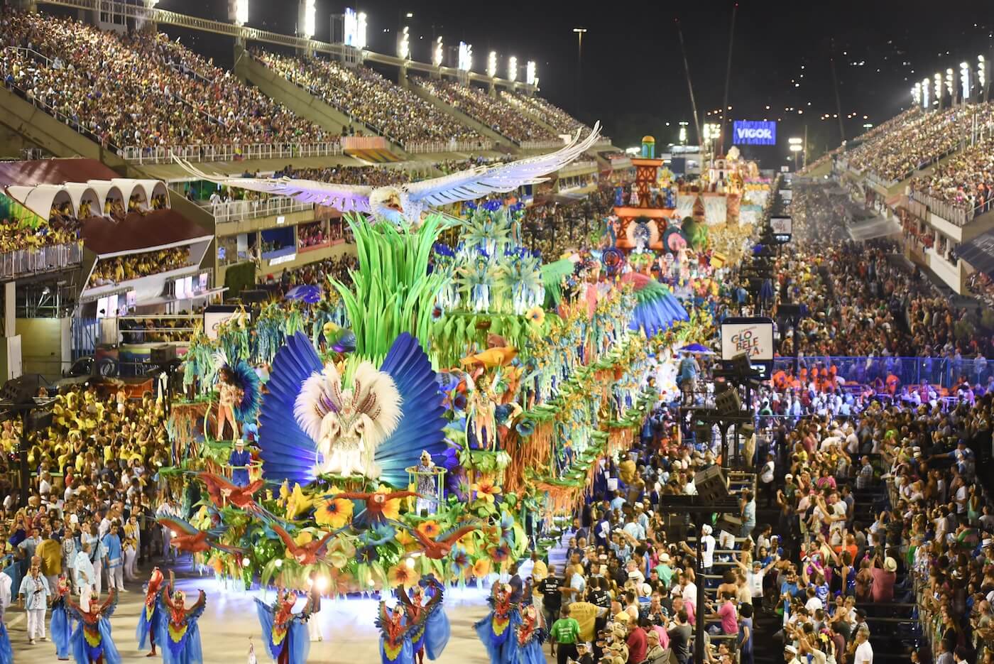 Carnival parade in Rio de Janeiro
