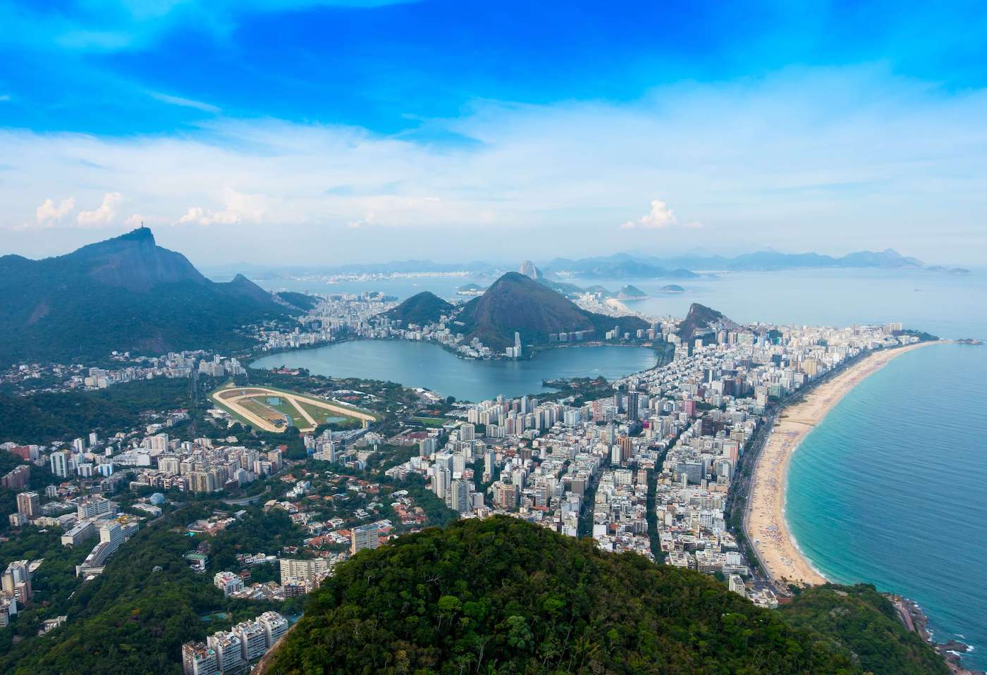 Aerial photo of Rio de Janeiro