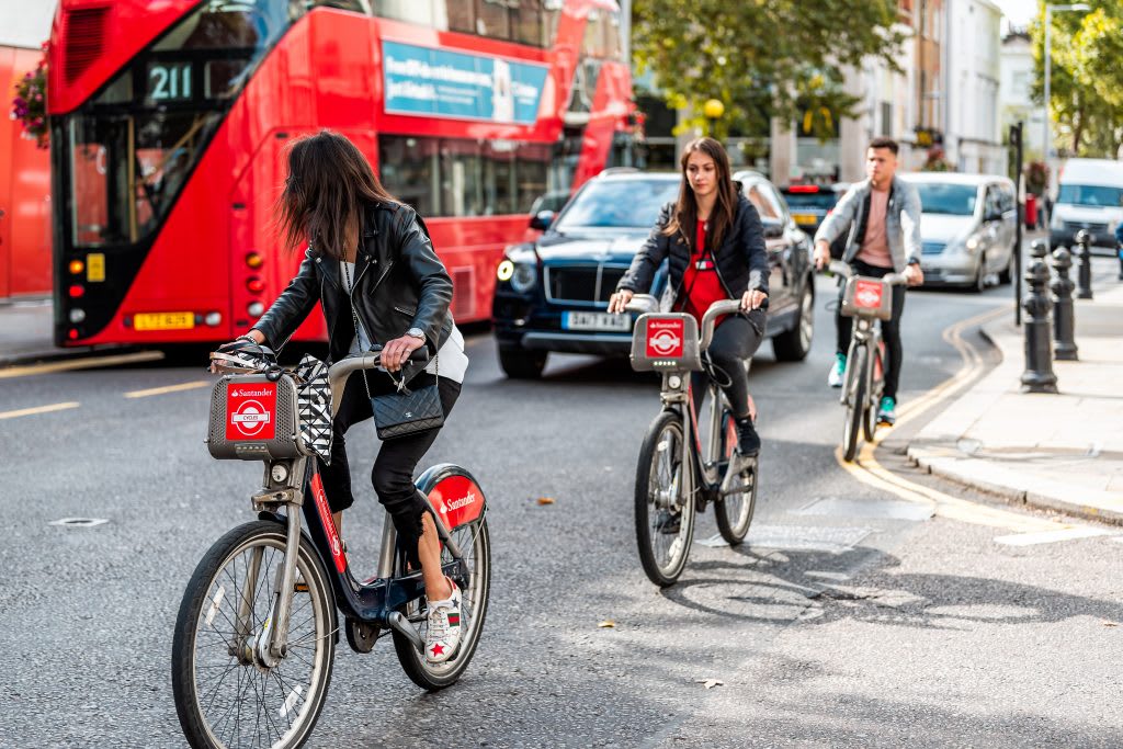 London bike riders