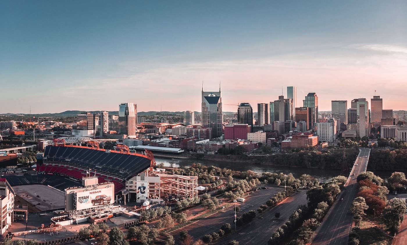 Nashville TN skyline