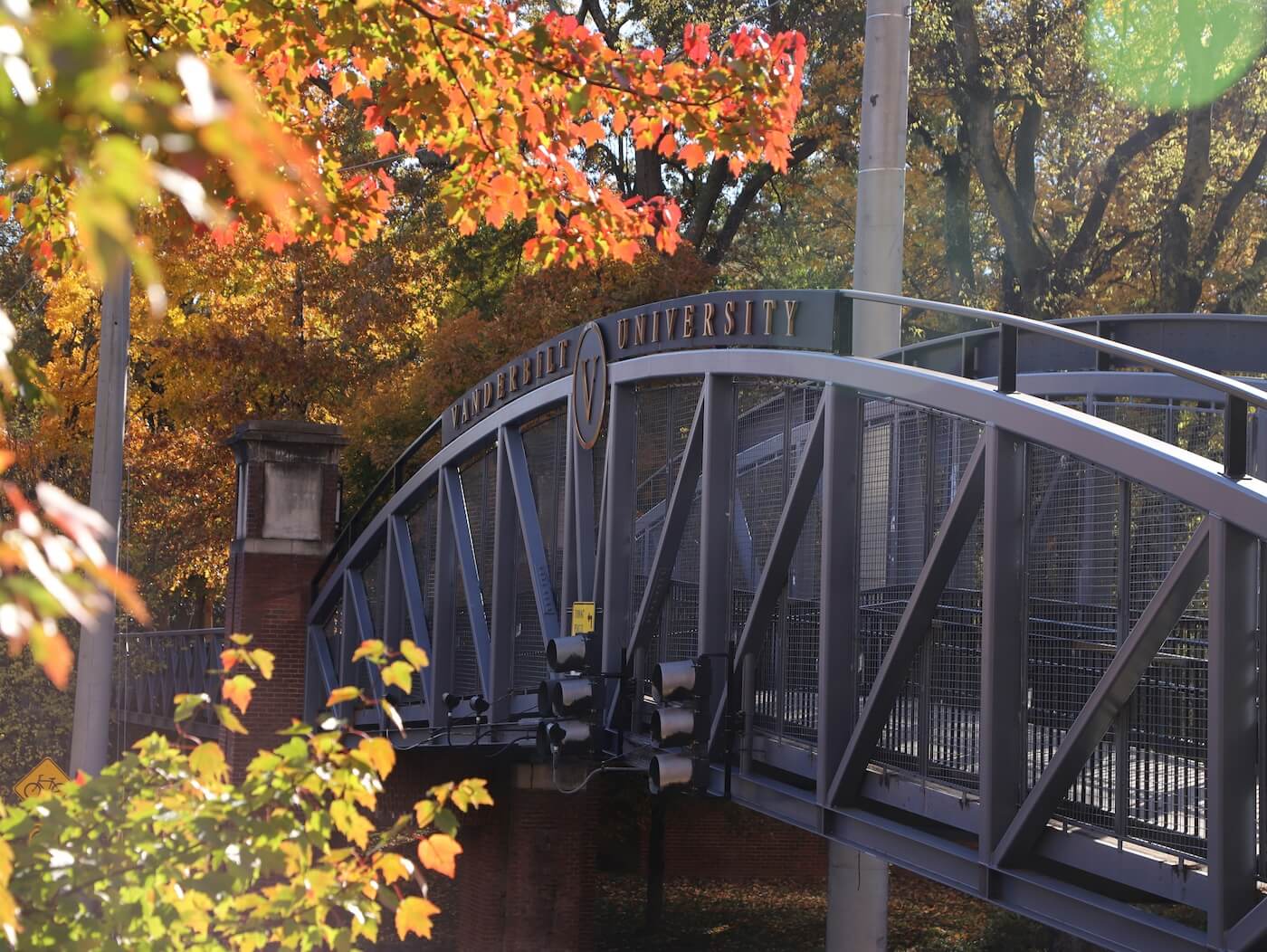 Vanderbilt University bridge in Nashville