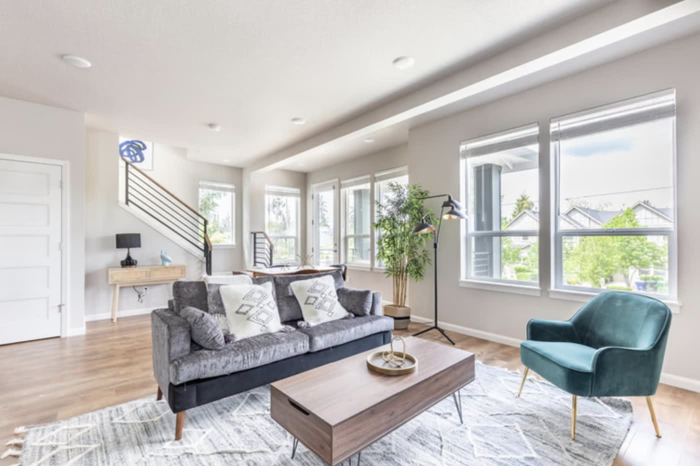 Living room in Portland, Oregon