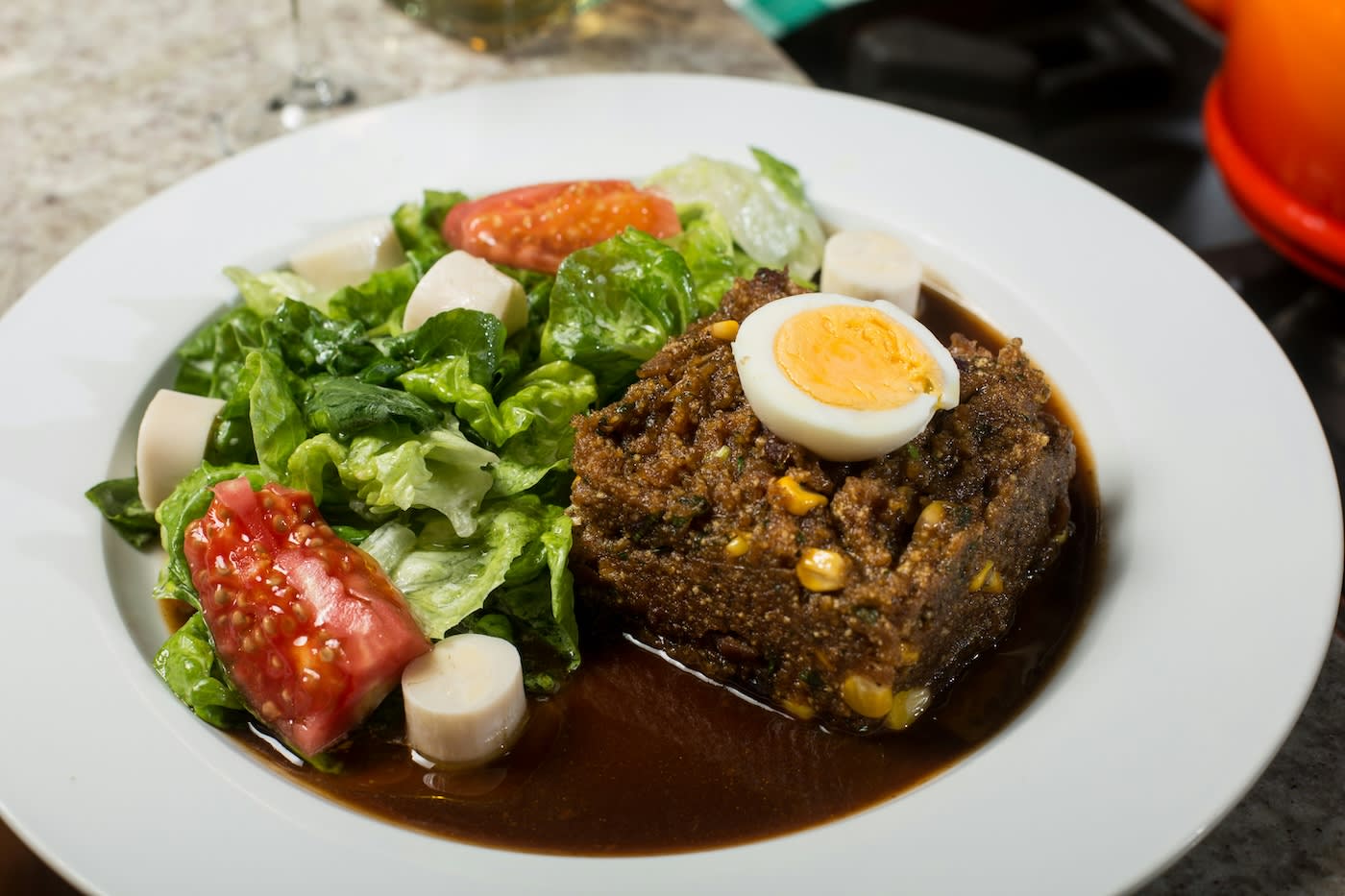 Brazilian food on a plate