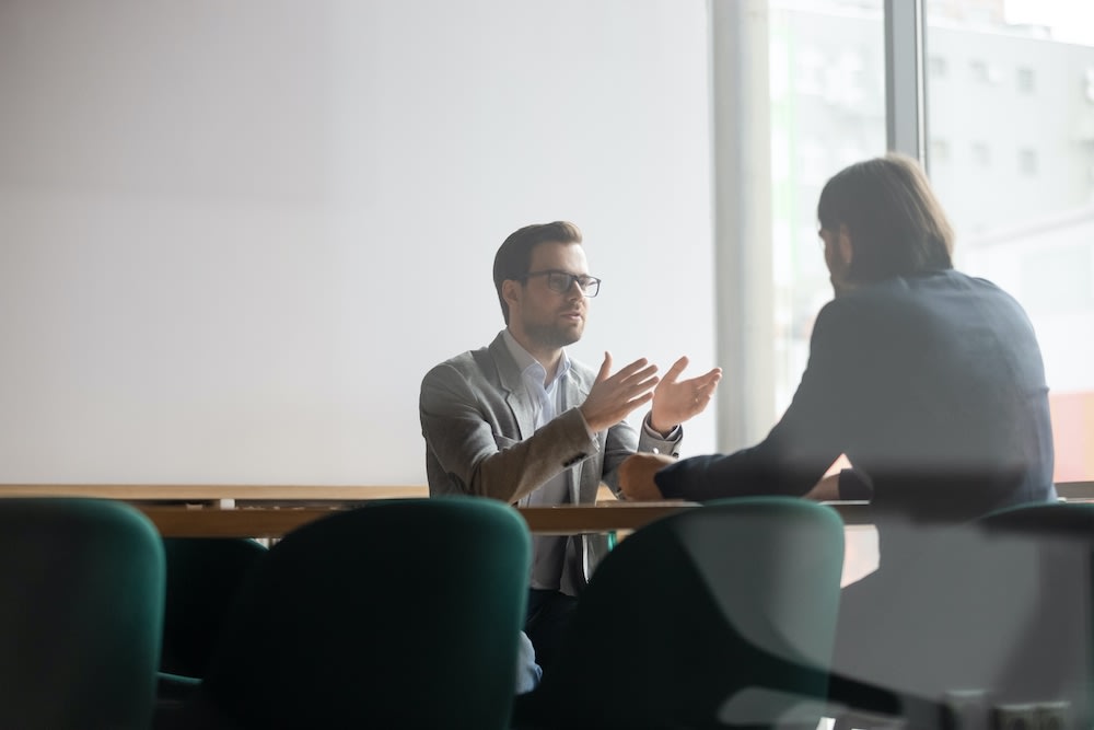 a meeting with a toxic manager