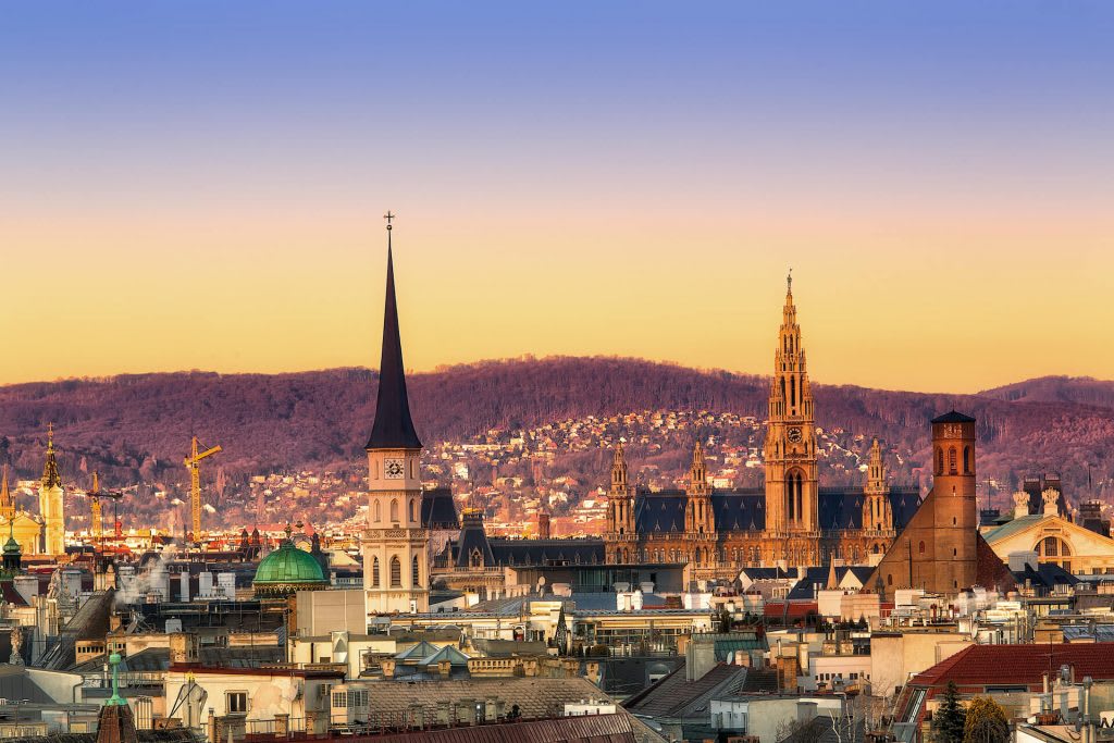 Vienna skyline