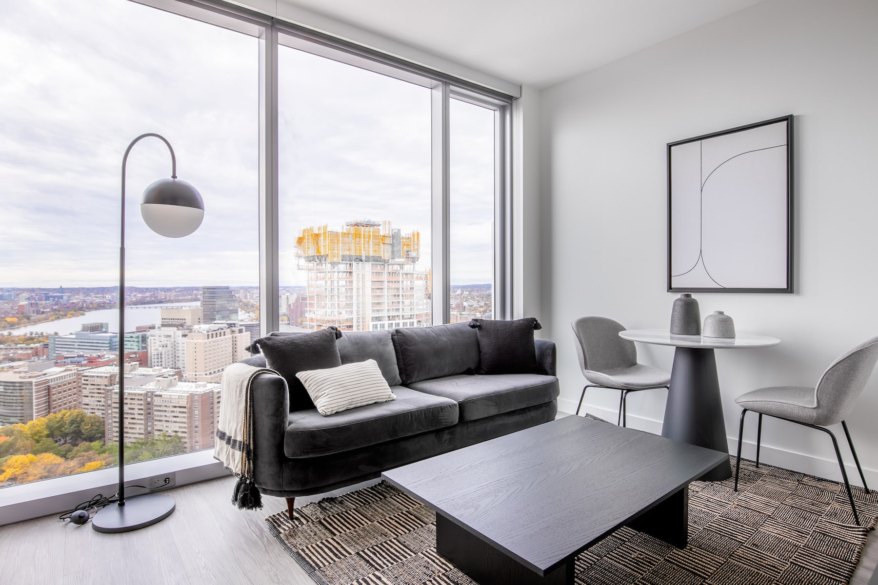 blueground apartment living room
