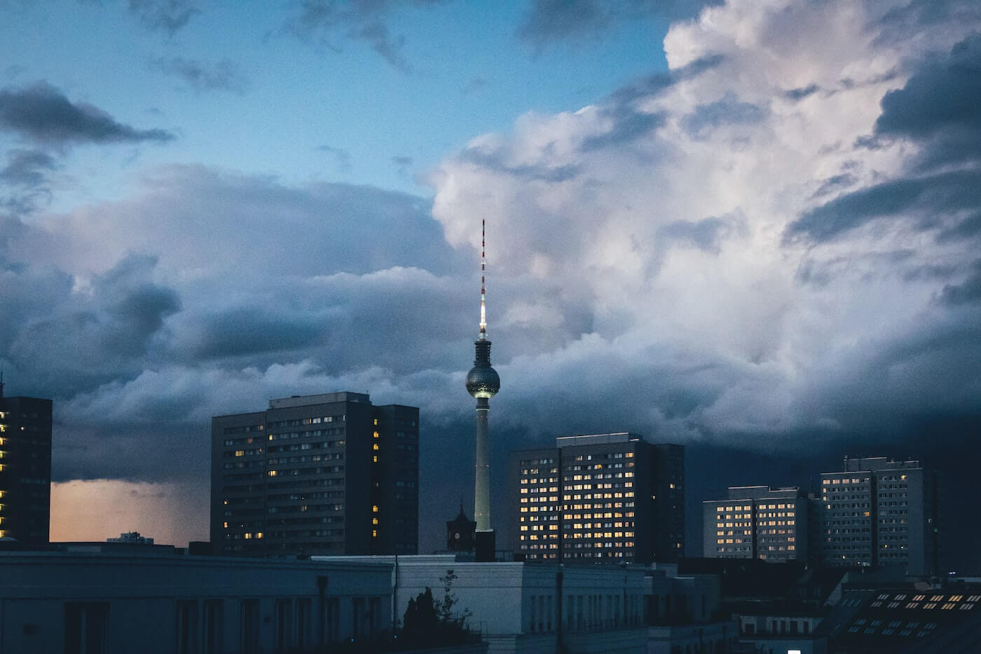 the berlin skyline