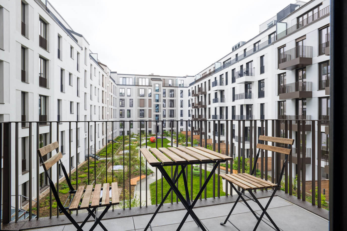 the exterior of a blueground apartment in berlin