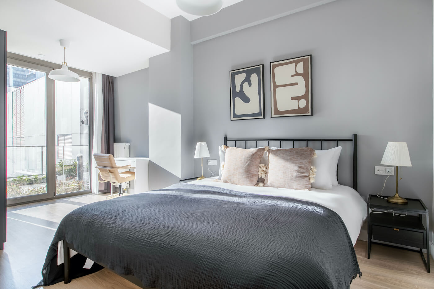 a Blueground furnished apartment in Istanbul