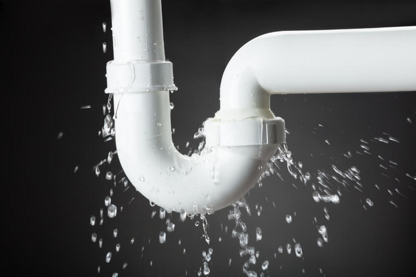 leaking sink pipe