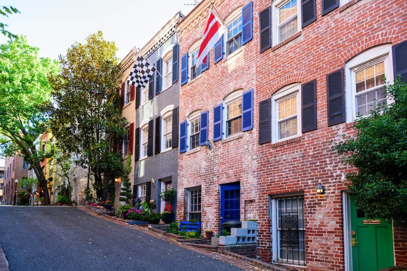 washington dc row houses