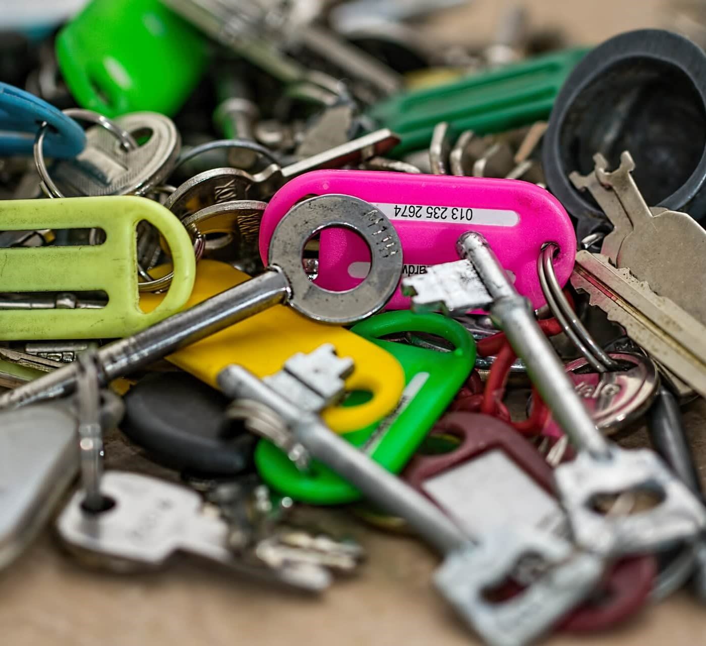 pile of keys
