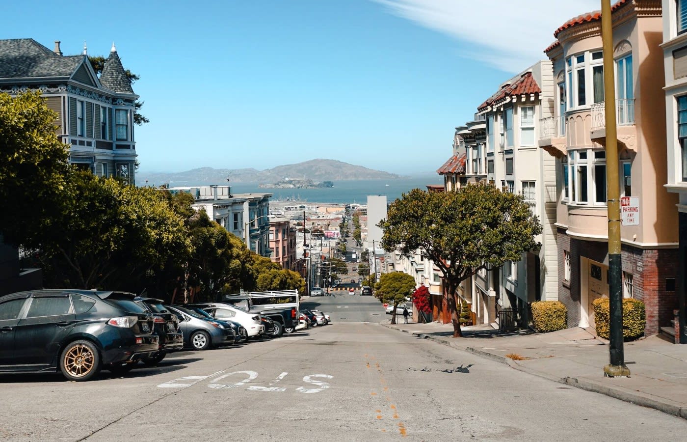 Sea View from Nob Hill SF