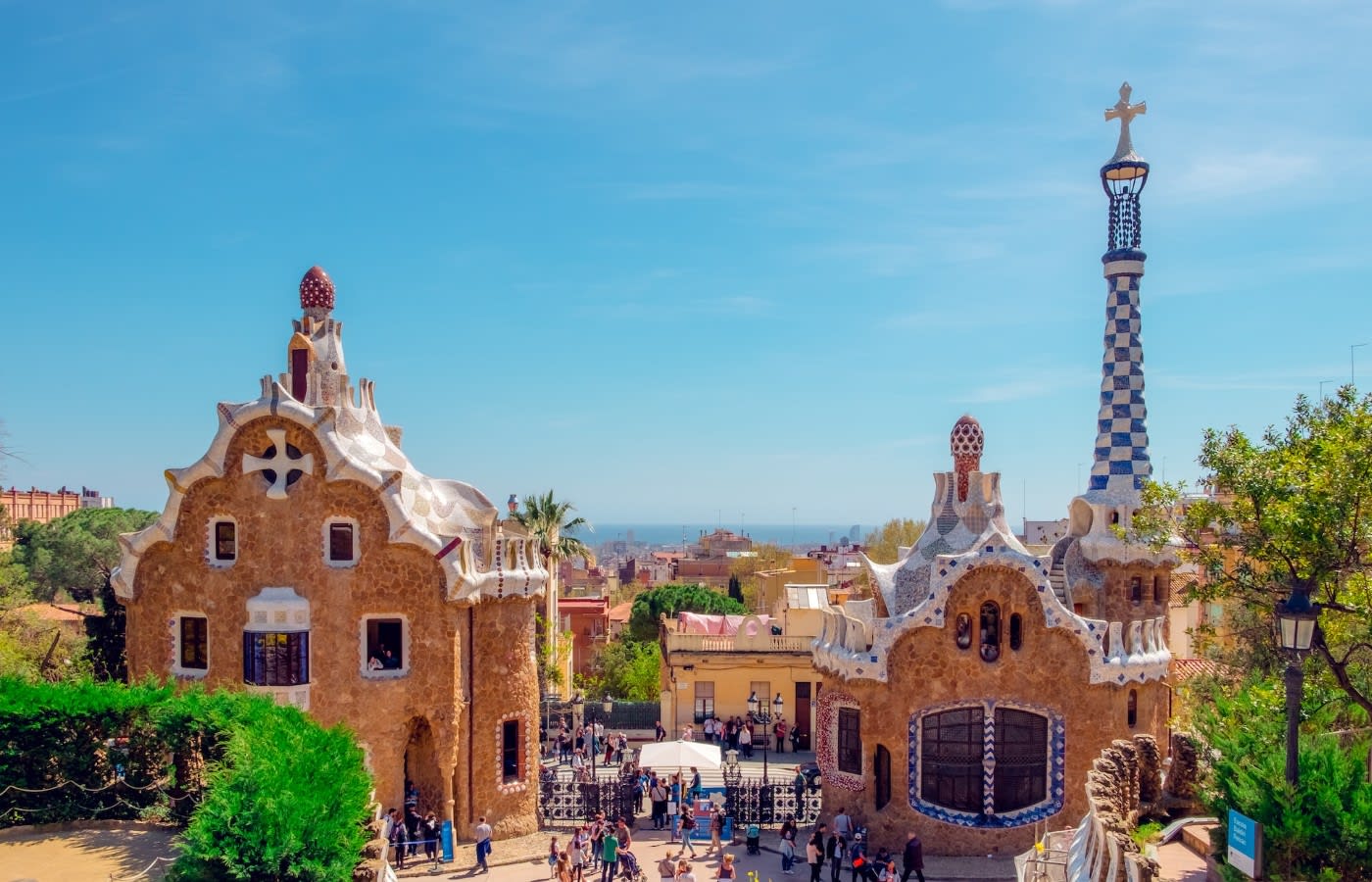 park gruell in barcelona
