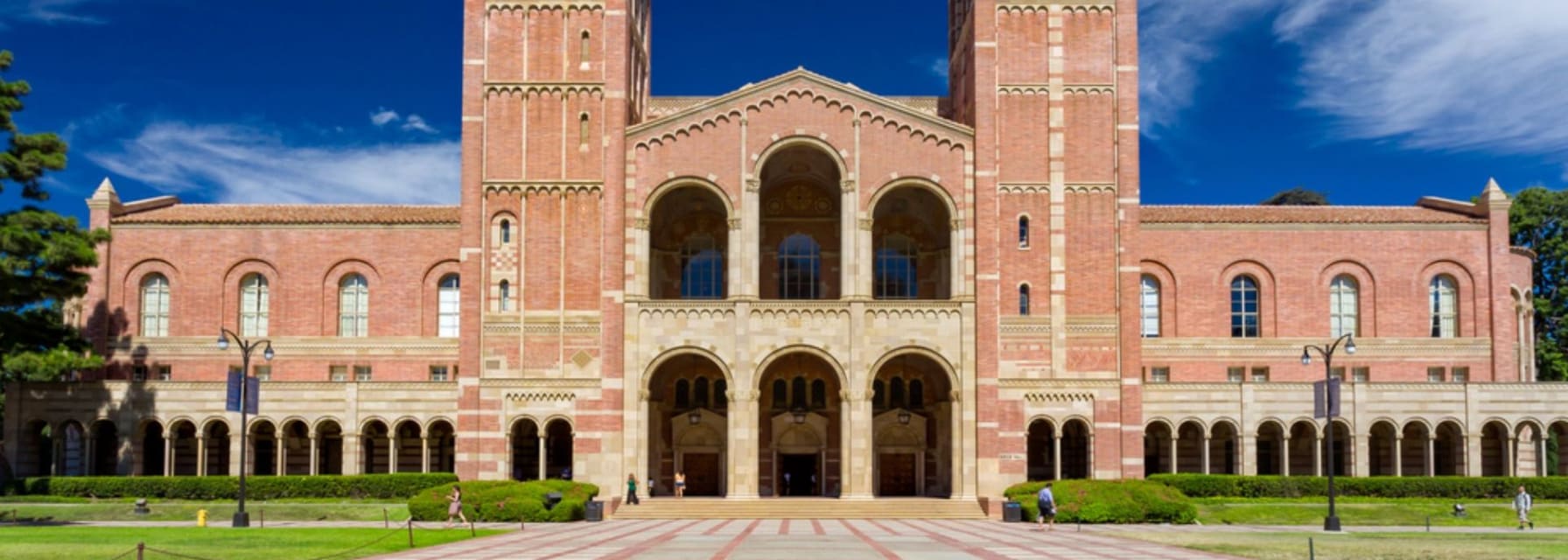 Royce Hall on the campus of UCLA