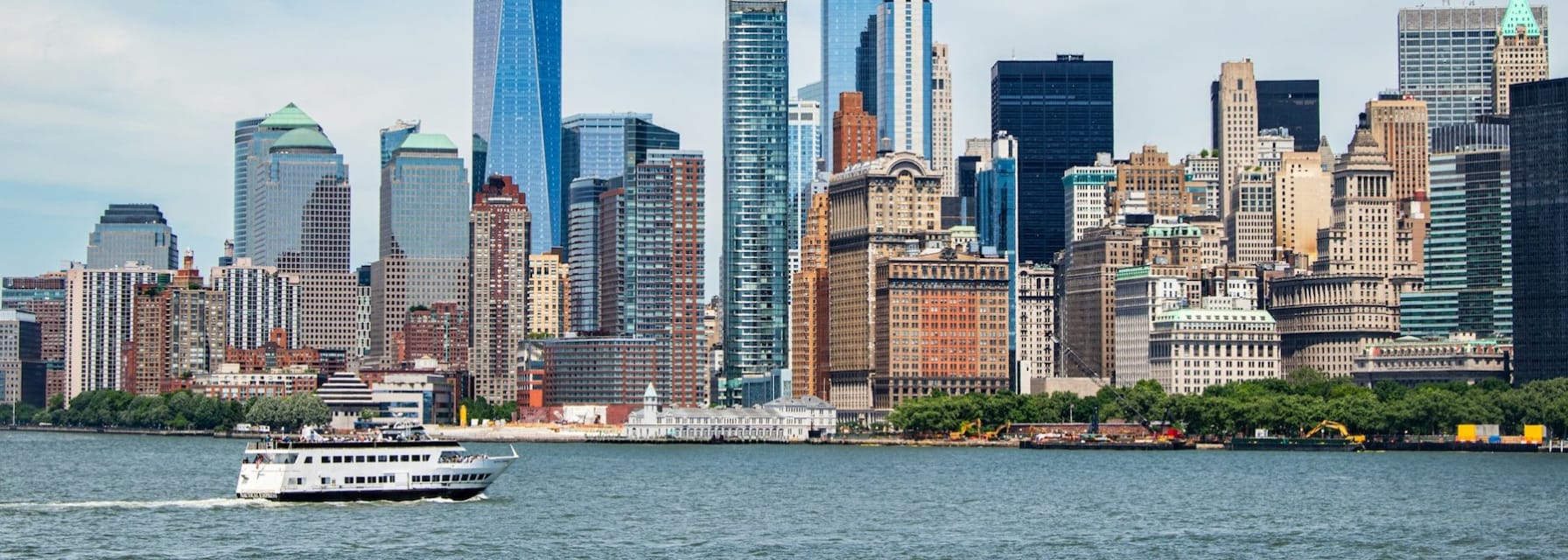 Downtown Manhattan view