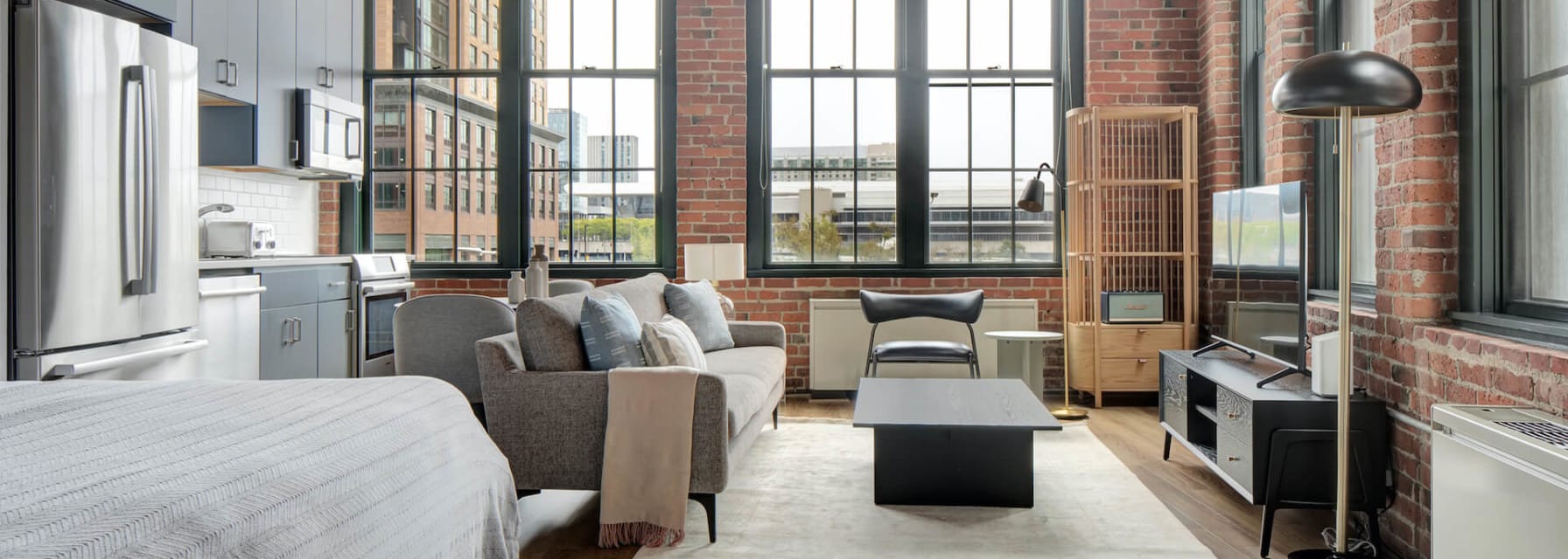 A Boston Blueground studio