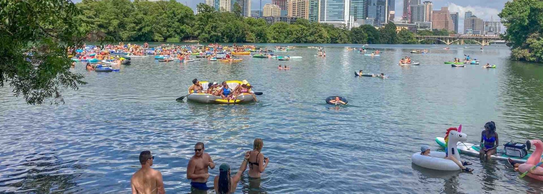 barton hot springs in austin, tx