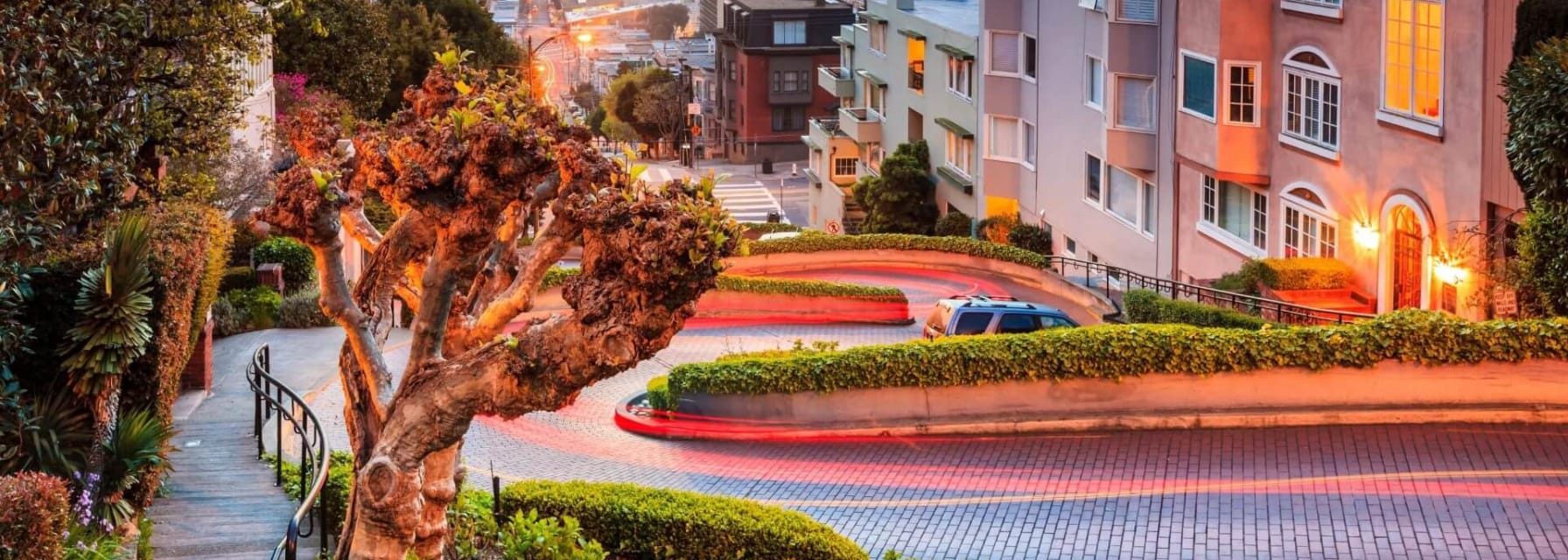 Residential street in San Francisco