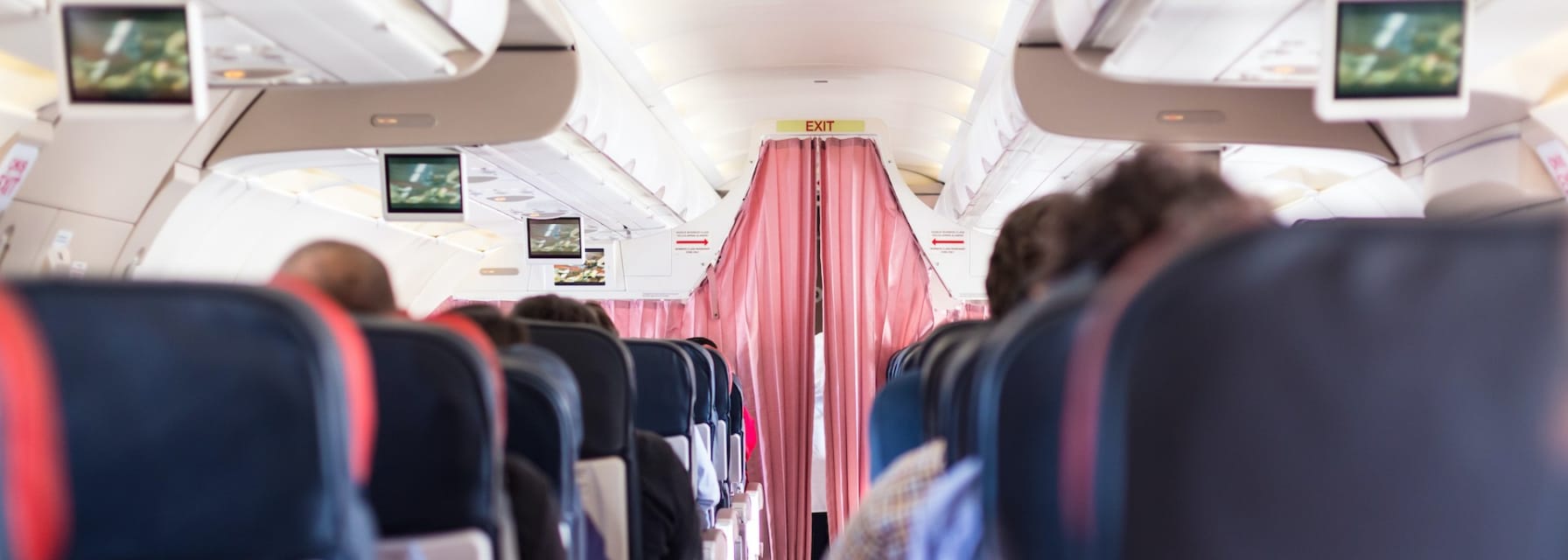 a flight of passengers