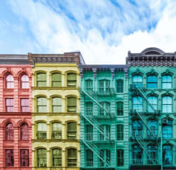 Rainbow apartments