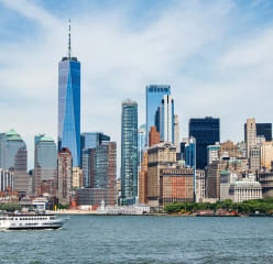 Downtown Manhattan view