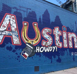 a graffito in austin, tx