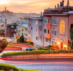 Residential street in San Francisco