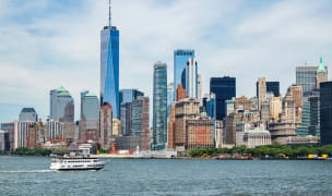 Downtown Manhattan view