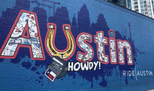 a graffito in austin, tx