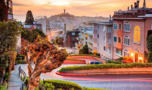 Residential street in San Francisco