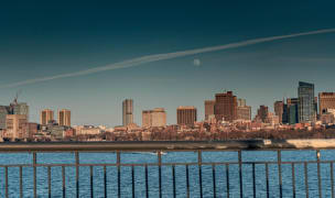 Harvard Bridge in Cambridge,MA