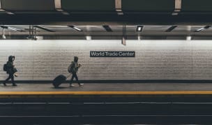world trade center subway platform nyc