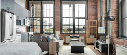 A Boston Blueground studio