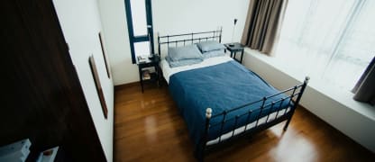 a student dorm bedroom