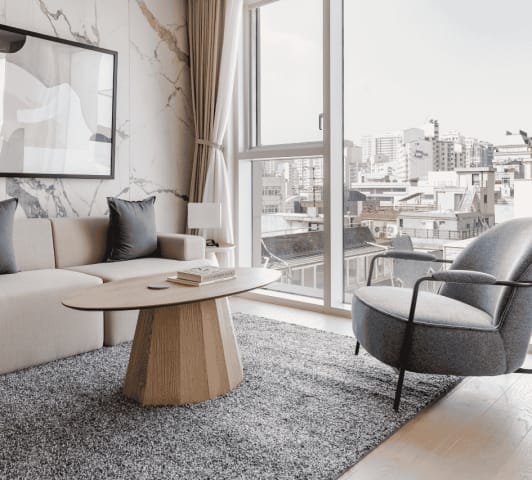 blueground apartment in seoul