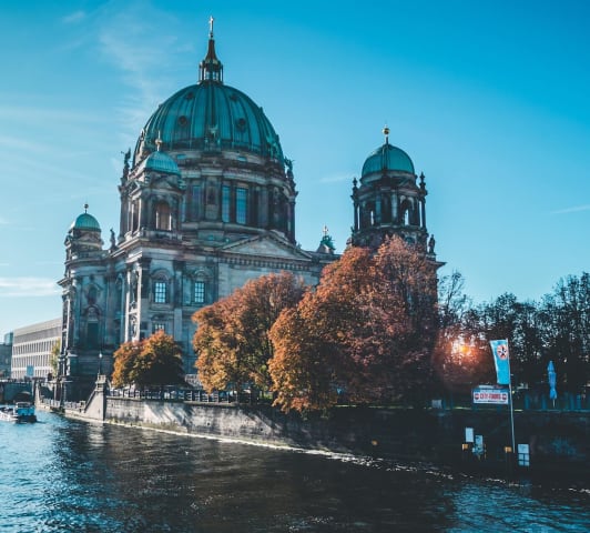Monument building in Berlin