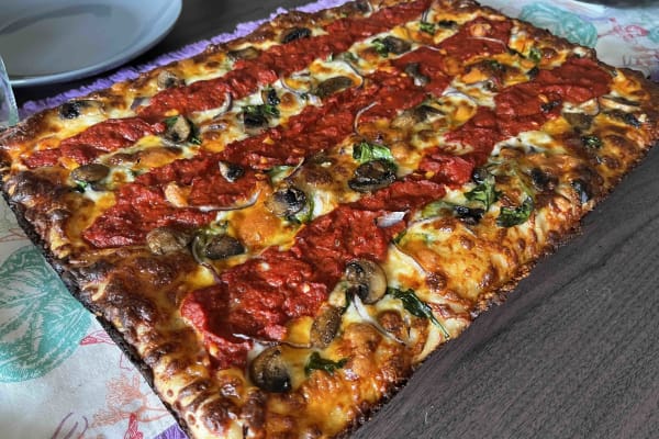 Detroit Style Pizza