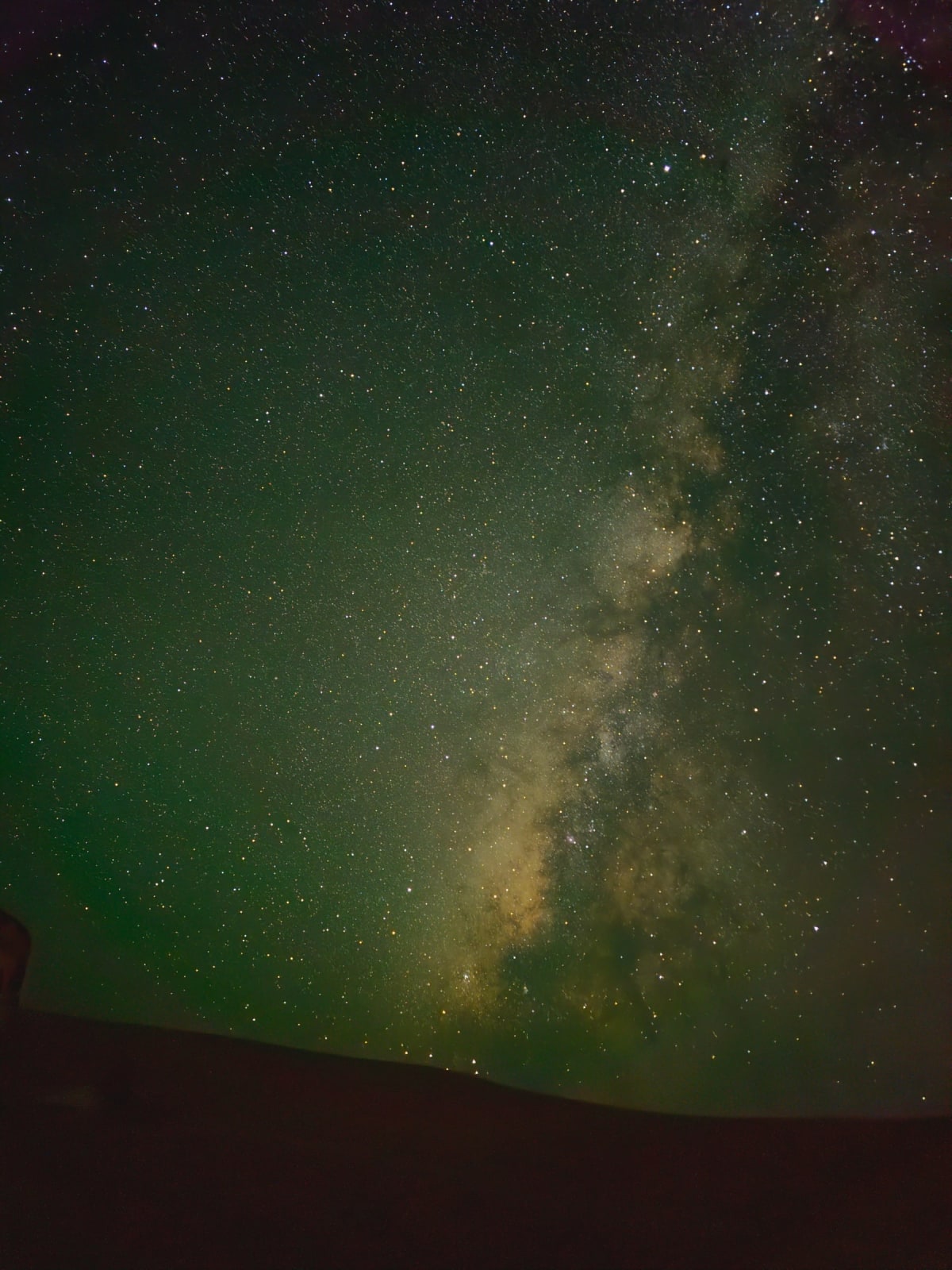 The Milky Way over Siwa