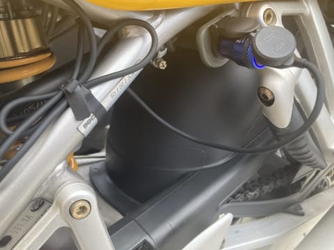 USB電源ソケット装着