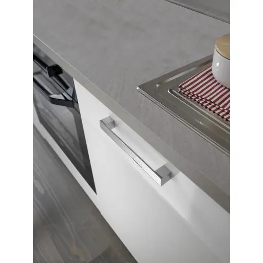 [540031920354] Kitchen worktop "Giorgia" Pietra  210x60cm  recess for Mondial sink and hob.