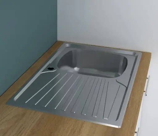 [540031920355] Kitchen worktop "Lili" in natural oak