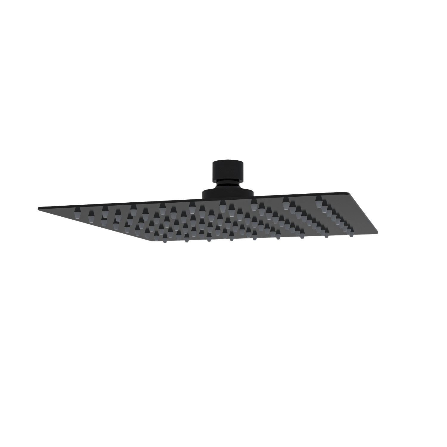 [540031955588] Rainfall Shower Head - Black