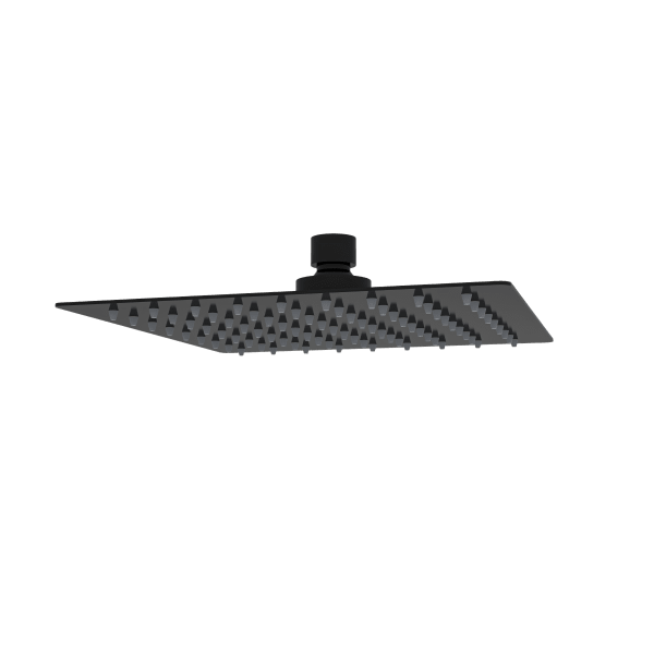 Rainfall Shower Head - Black