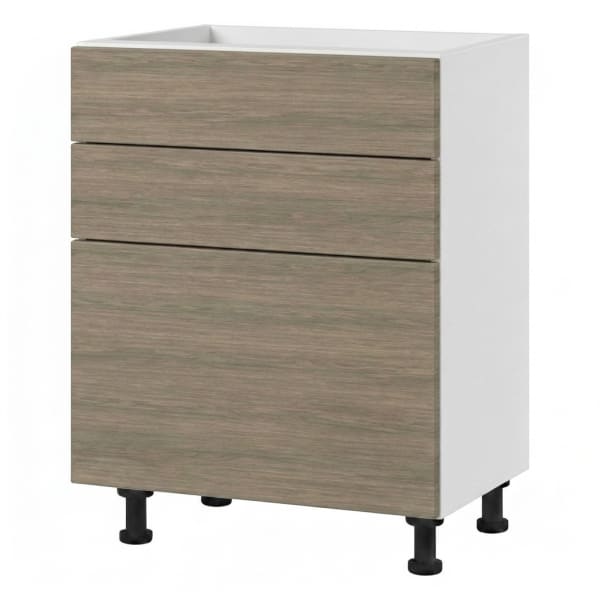QUADRA-GARDENA — Base Cabinet — 3 Drawers