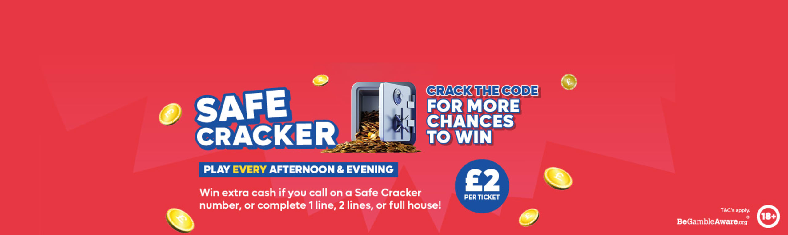 Safe Cracker Bingo Buzz Bingo